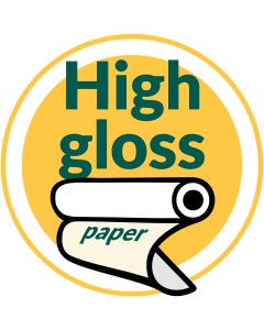 High gloss paper