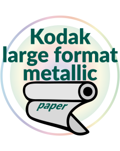 Kodak large format metallic