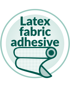 Wall graphics polyester fabric adhesive