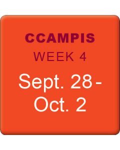 Week 4 Sept 28-Oct 2, 2015, CCAMPIS