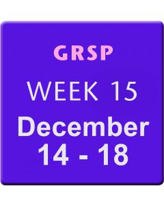 Week 15 Dec 14 -18, 2015, GRSP