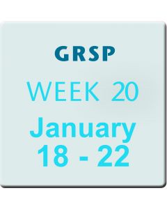 Week 20 Jan 18-22, 2016, GRSP