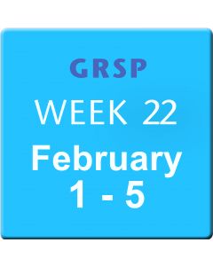 Week 22 Feb 1-5, 2016, GRSP