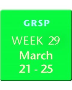 Week 29 Mar 21-25, GRSP
