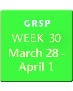 Week 30, Mar 28 - April 1, 2016, GRSP