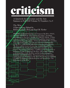 Criticism Special Issue: "The Wire" Edited by Jonathan Flatley and Charles Kronengold
