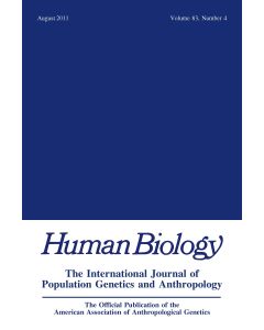 Human Biology Volume 83, Number 4, August 2011