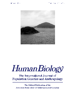 Human Biology Volume 85, Number 5, October 2013
