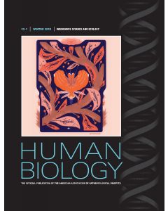 Human Biology Volume 92, Number 1, Winter 2020