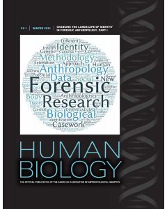 Human Biology Volume 93, Number 1, Winter 2021